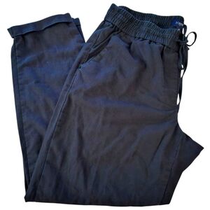 J. Crew Factory Linen-Cotton Blend Drawstring Pant Sz. 8